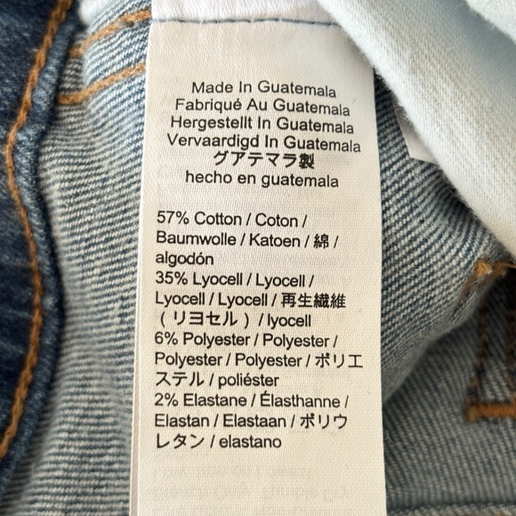 Madewell Womens 10" High Rise Skinny Jeans Sz 27 Button Fly Medium Wash Stretch - Picture 8 of 14